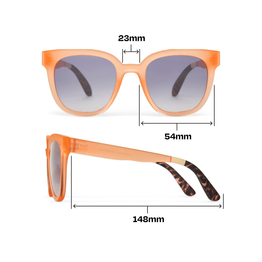 Juniper Peach Traveler Sunglasses