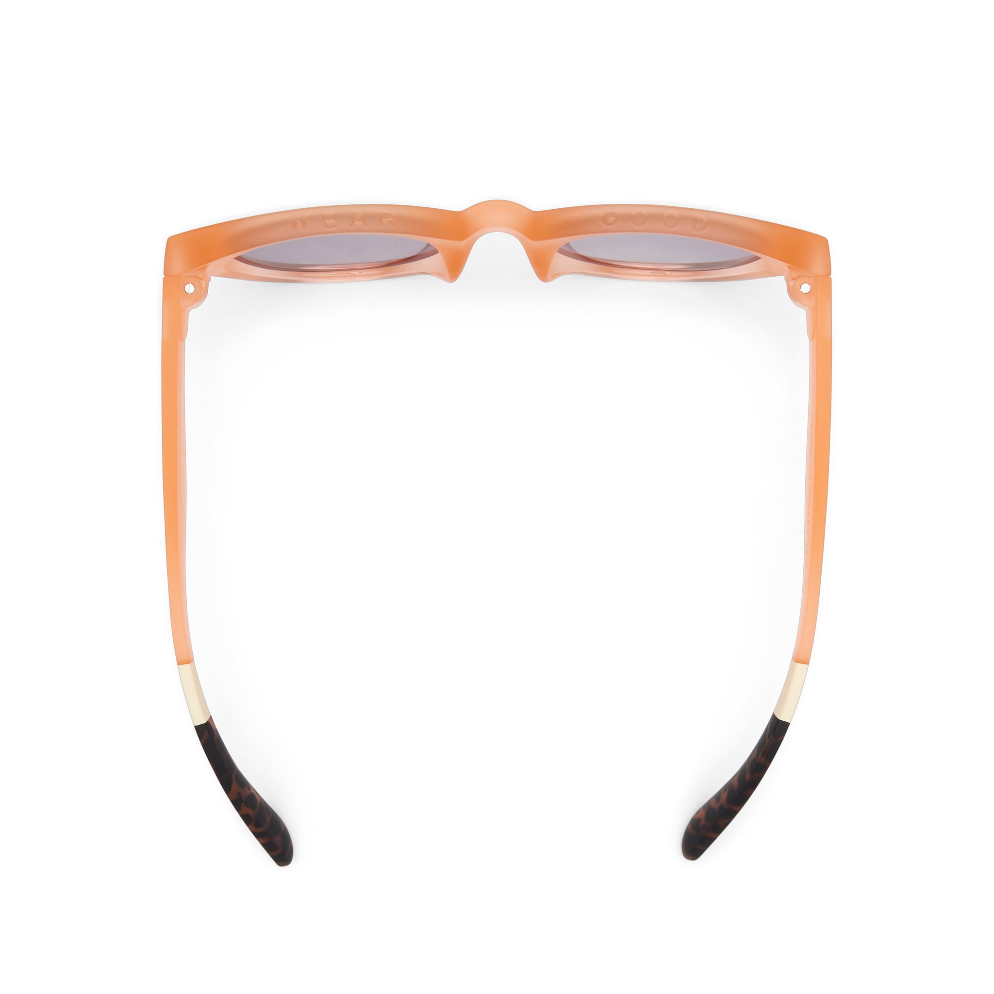 Florentin Peach Traveler Sunglasses