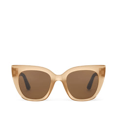 Sydney Oatmilk Crystal Fade Traveler Sunglasses