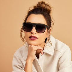 Jett Matte Black Traveler Sunglasses