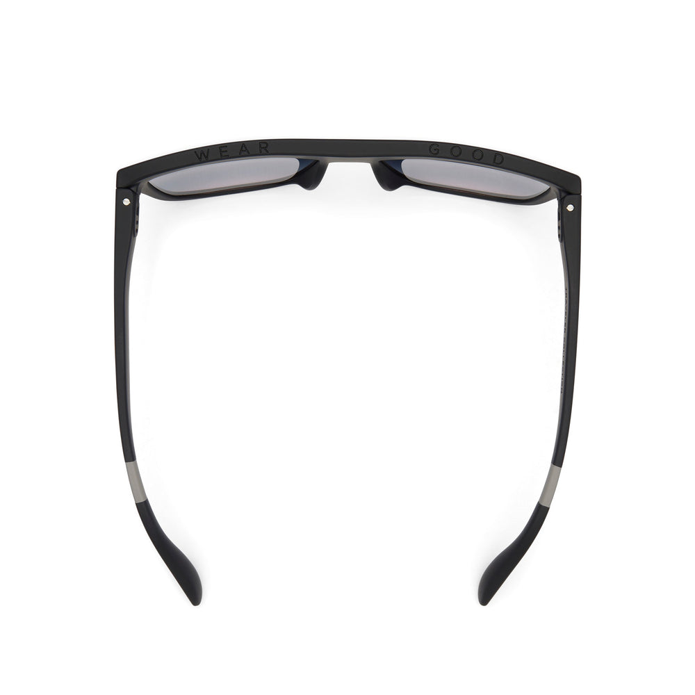Jett Matte Black Traveler Sunglasses