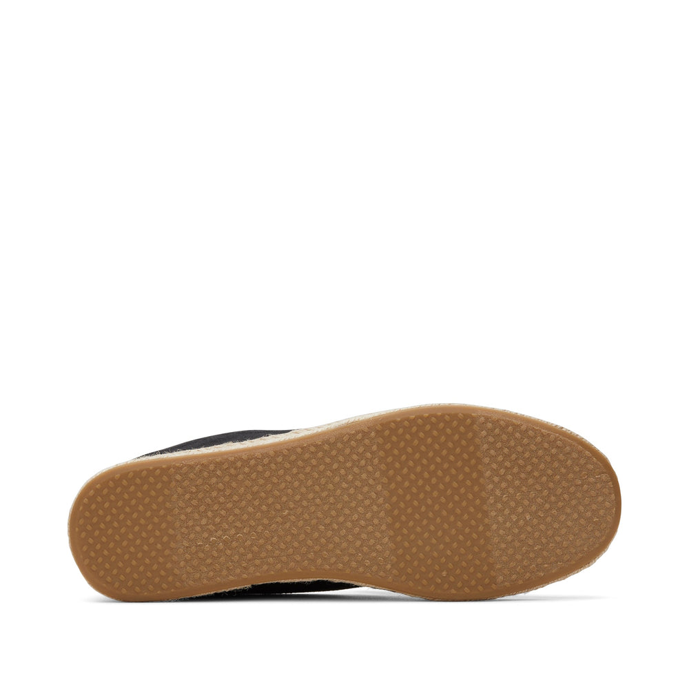 Carolina Black Twill Espadrille