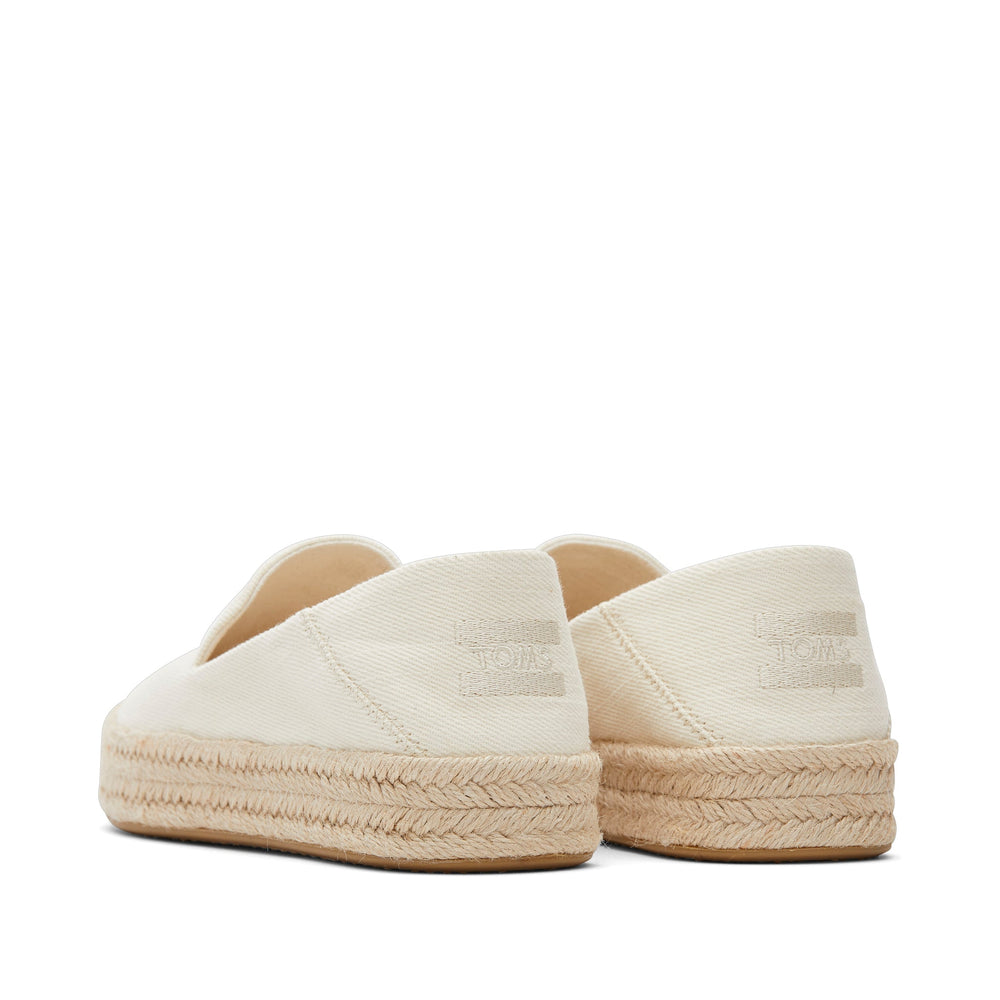 Carolina Natural Twill Espadrille