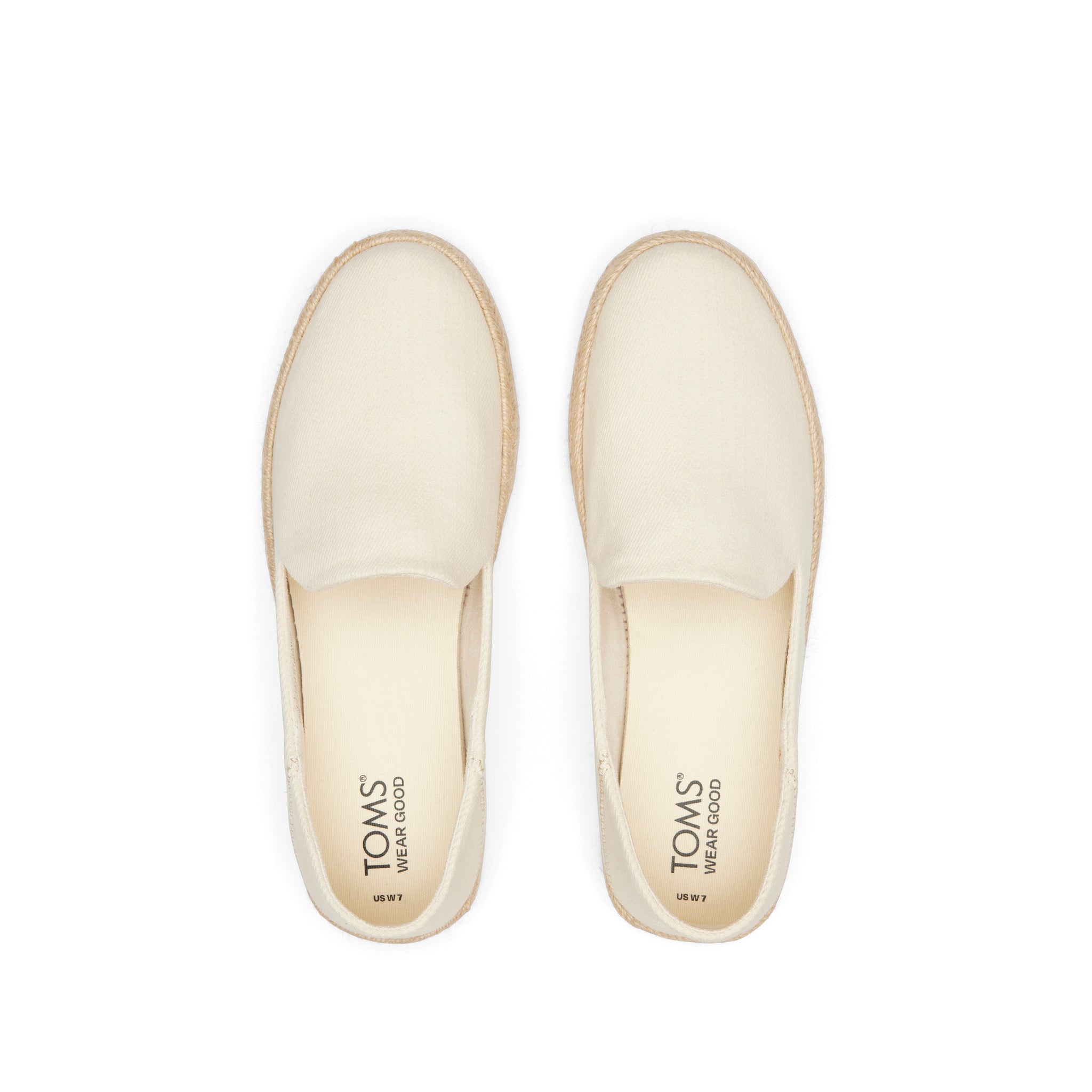 Carolina Natural Twill Espadrille