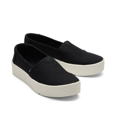 Verona Black Slip On Sneaker