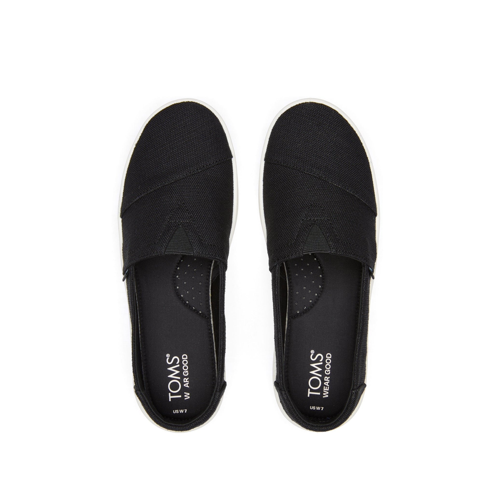 Verona Black Slip On Sneaker