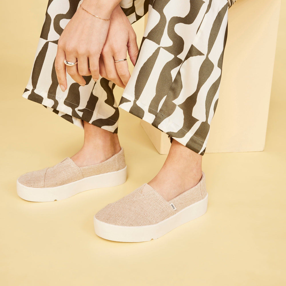 Verona Natural Slip On Sneaker