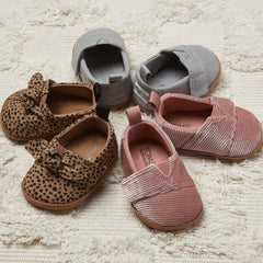 Layette Alpargata Ultimate Grey Vintage Twill Toddler Crib Shoe