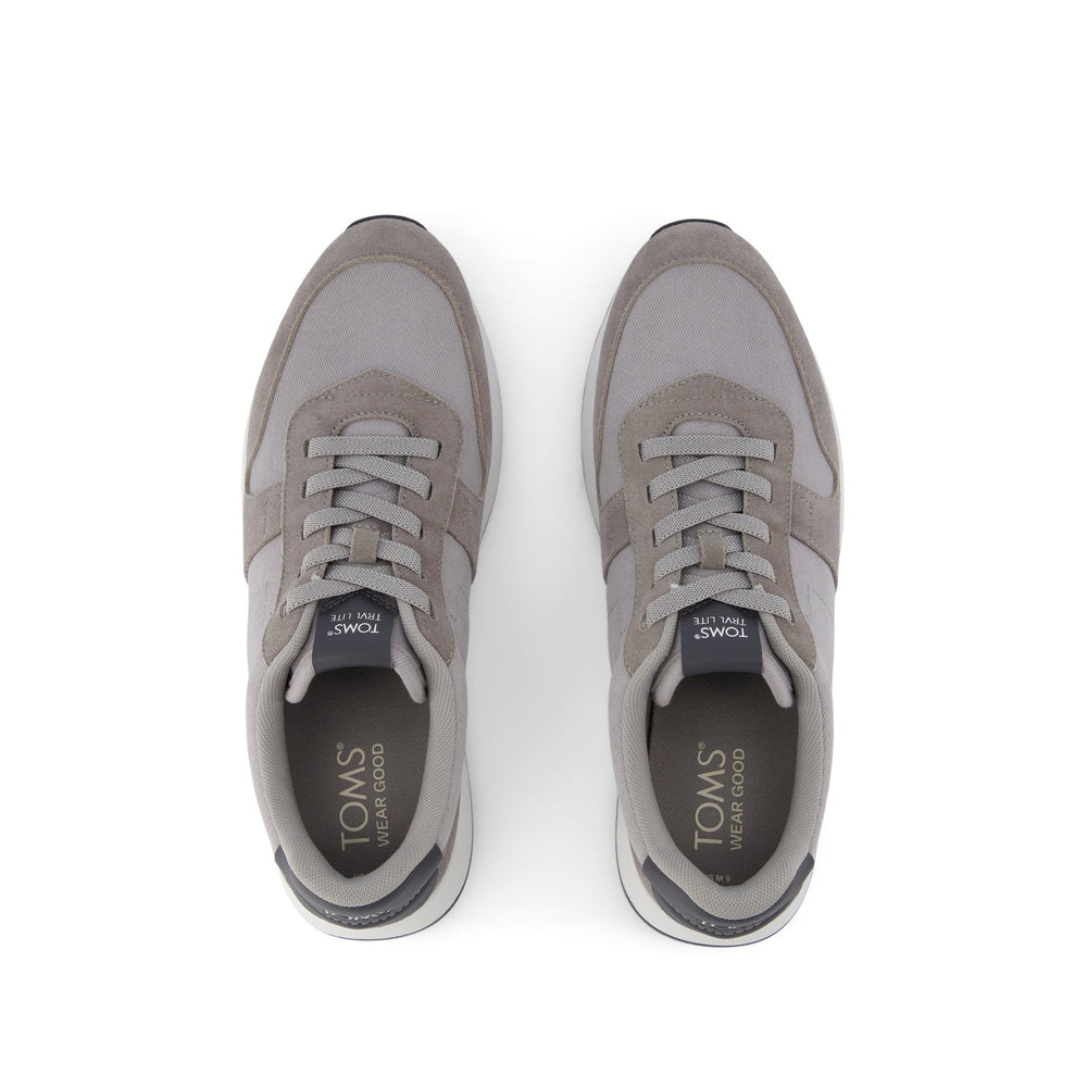 TRVL Lite Retro Runner Grey Water Repellent Sneaker