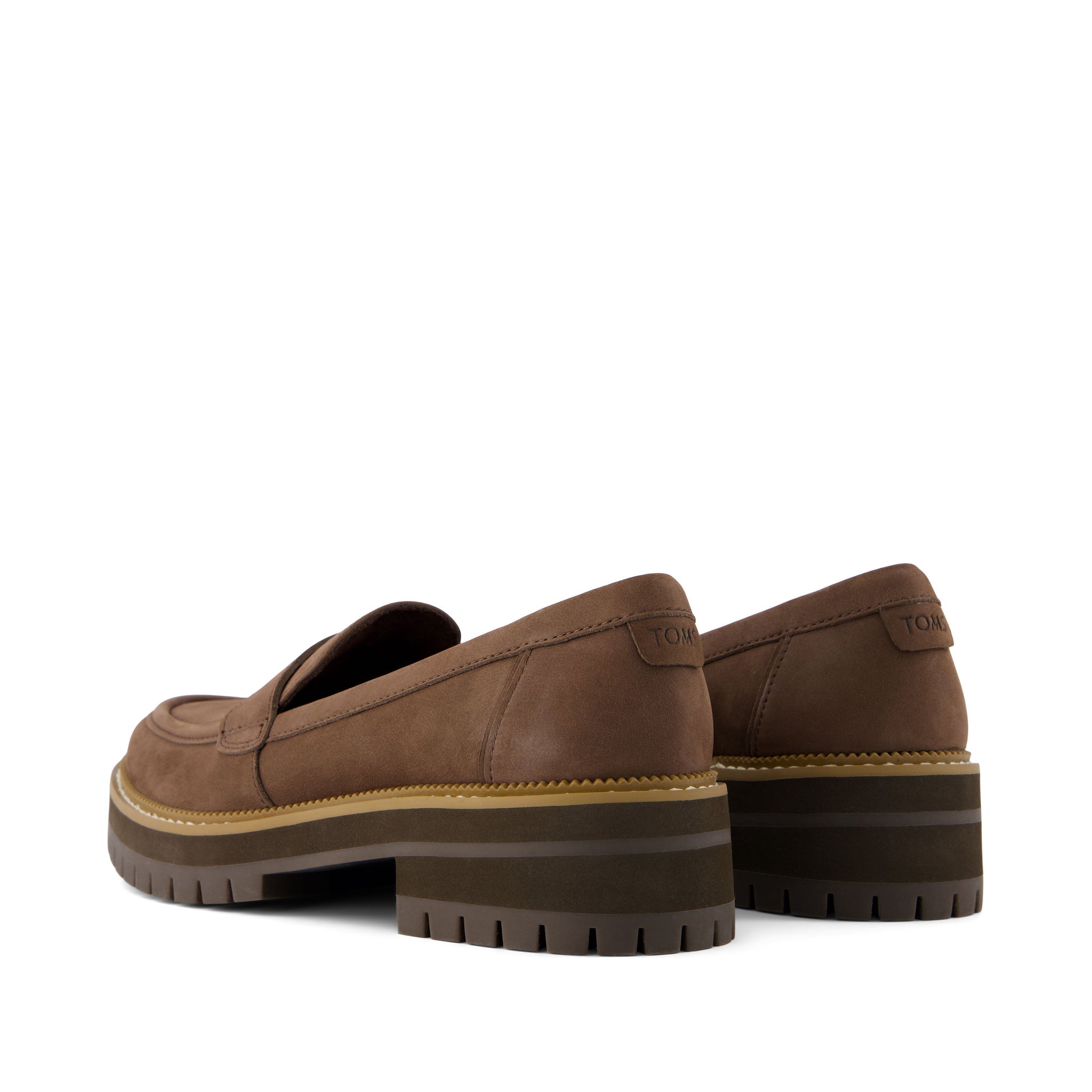Cara Dark Brown Leather Loafer