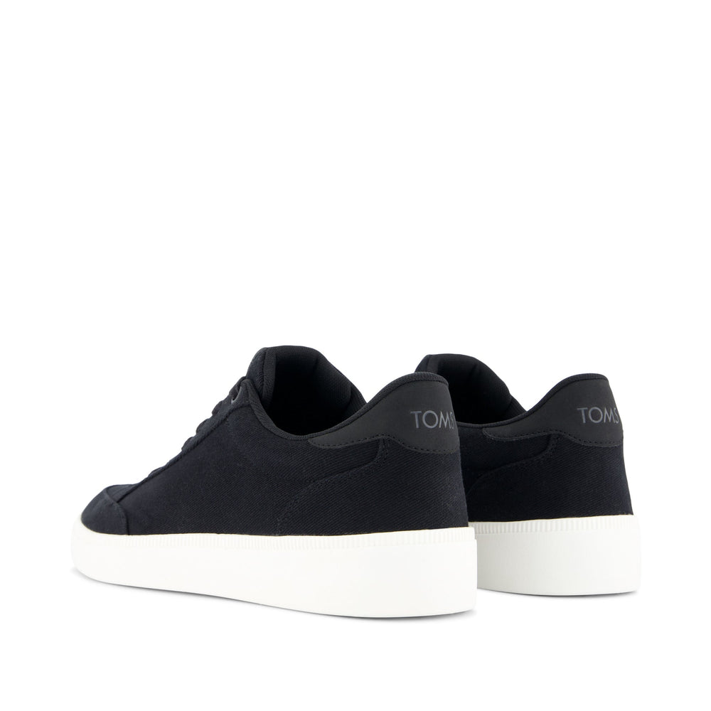 TRVL LITE Rio Black Vintage Twill Sneaker