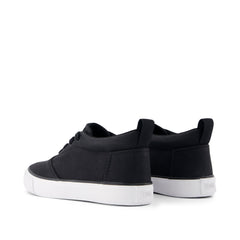 Youth Fenix Mid Black Suede Kids Sneaker