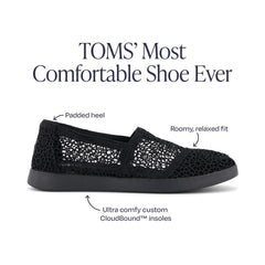 Alpargata Plus Black Moroccan Crochet