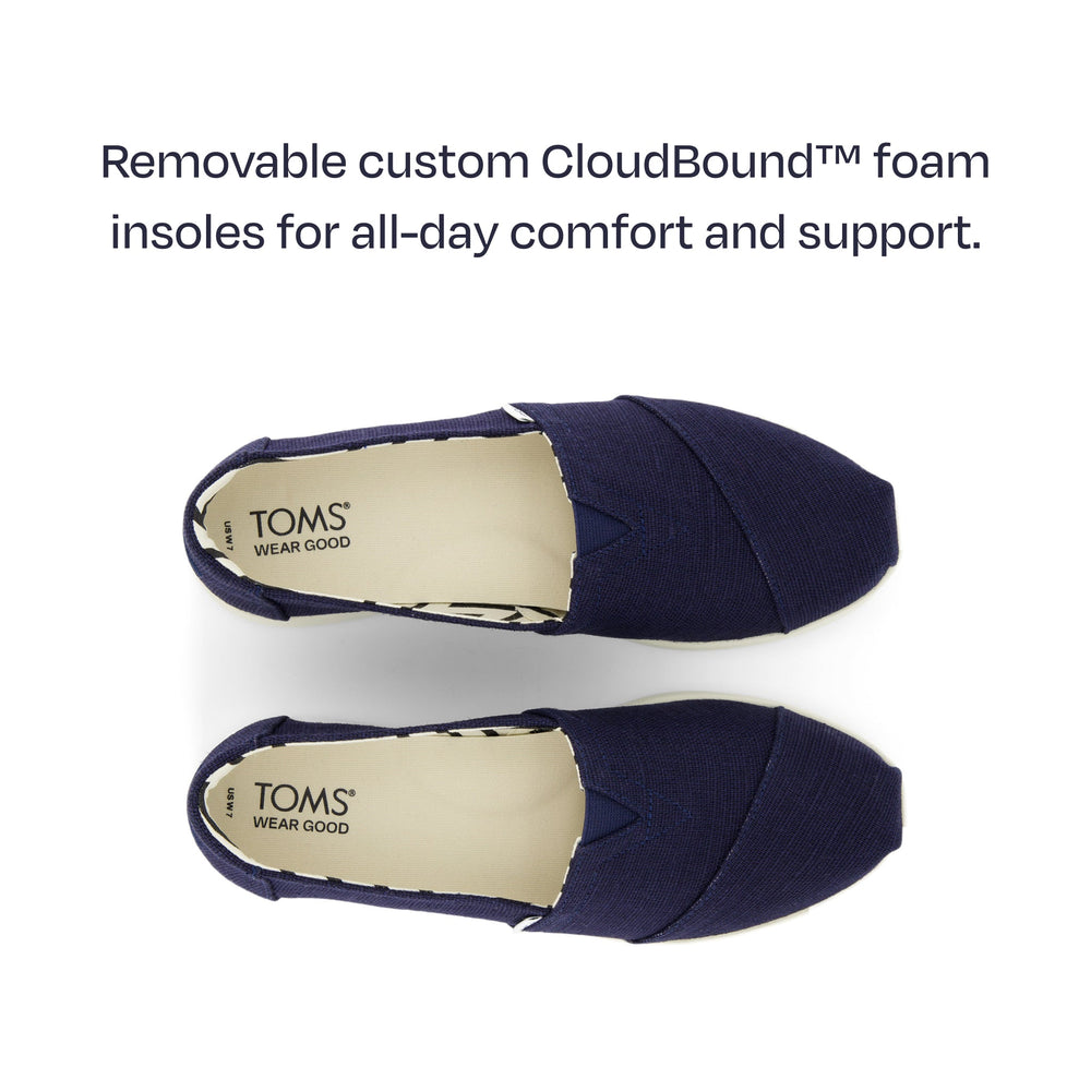 Alpargata Plus Navy Heritage Canvas