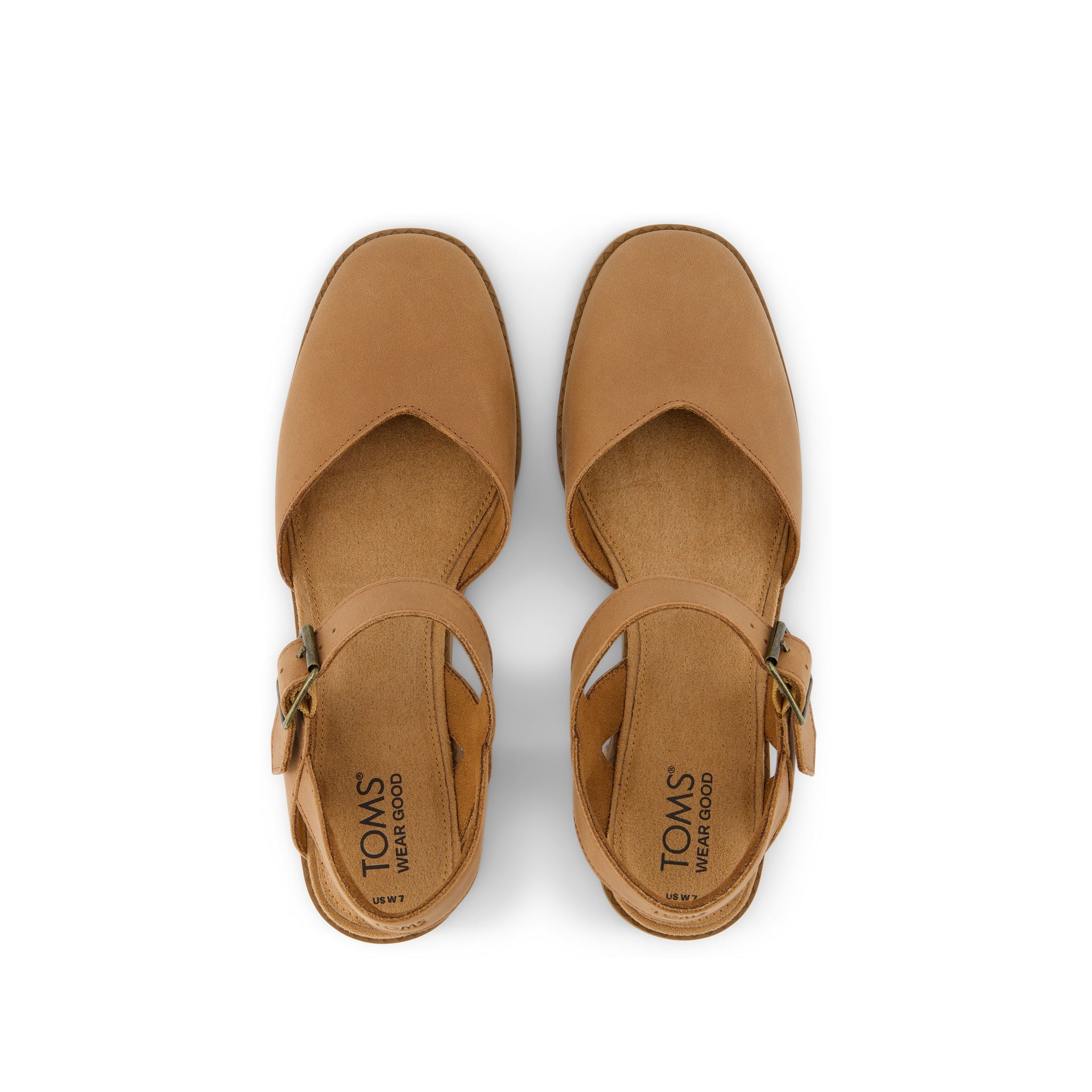Jaclyn Brown Leather Heel