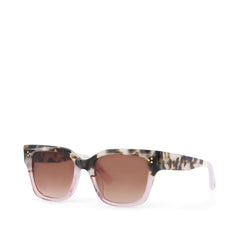 Madison Handcrafted Tortoise Pink Fade Sunglasses