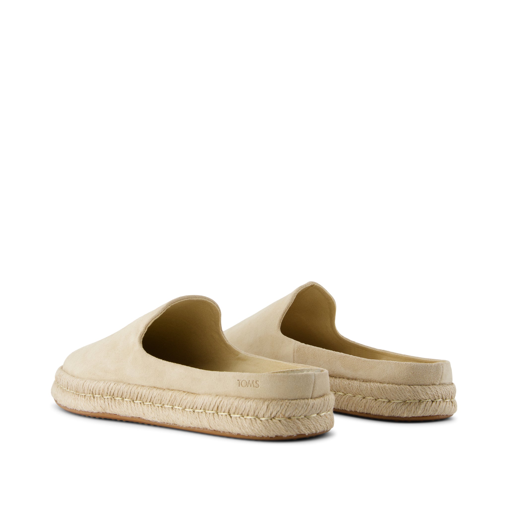 Santiago Mule Almond Suede