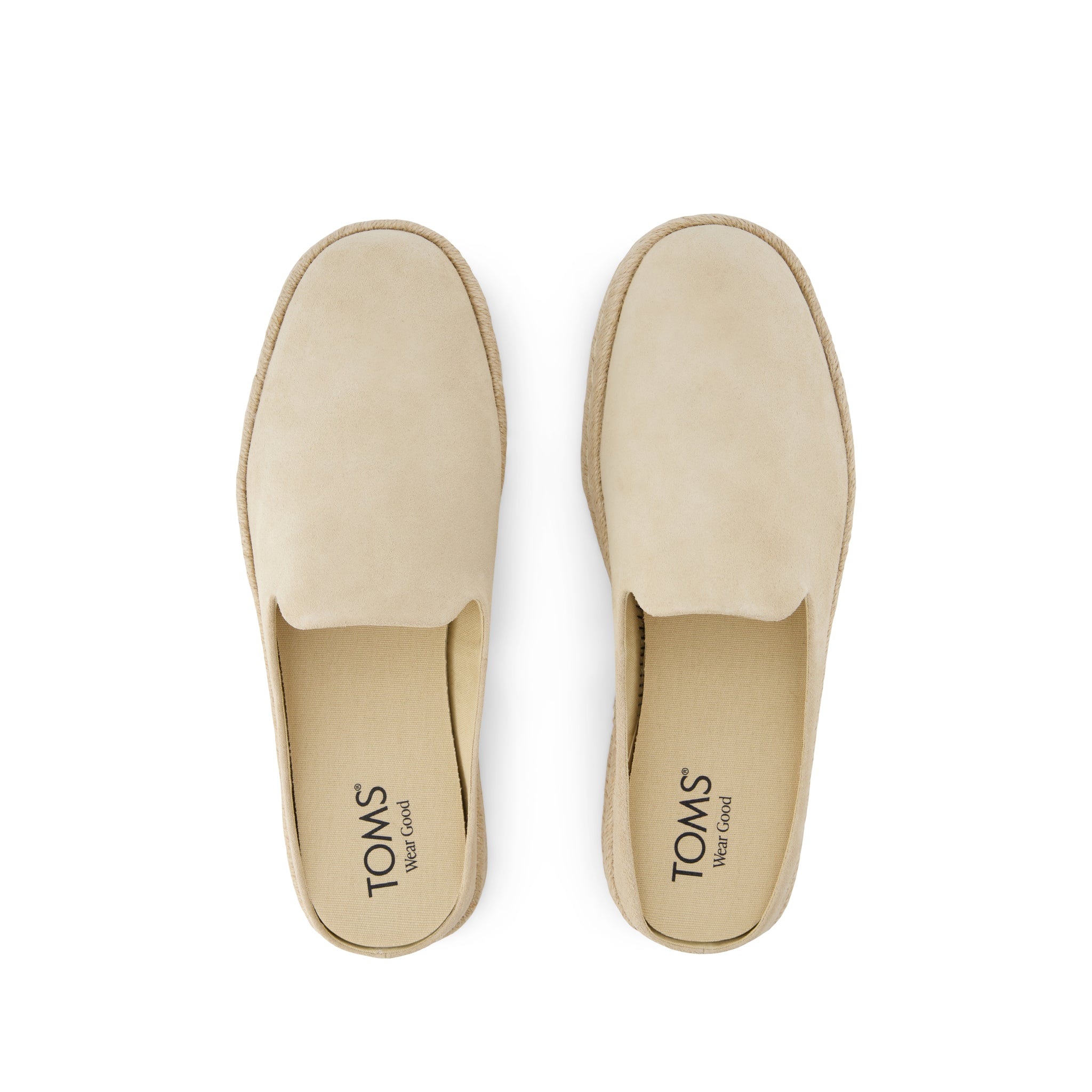 Santiago Mule Almond Suede