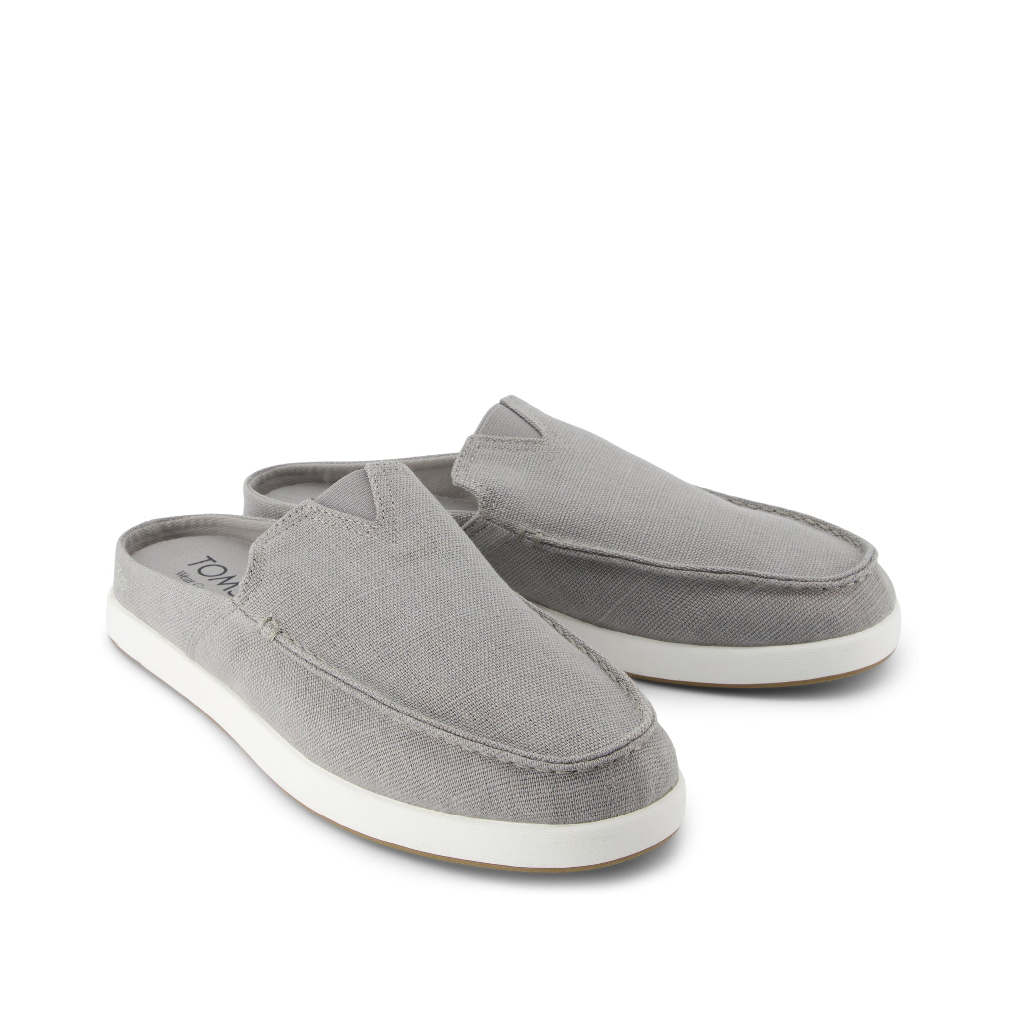 Alonso Mule Drizzle Grey Heritage Canvas