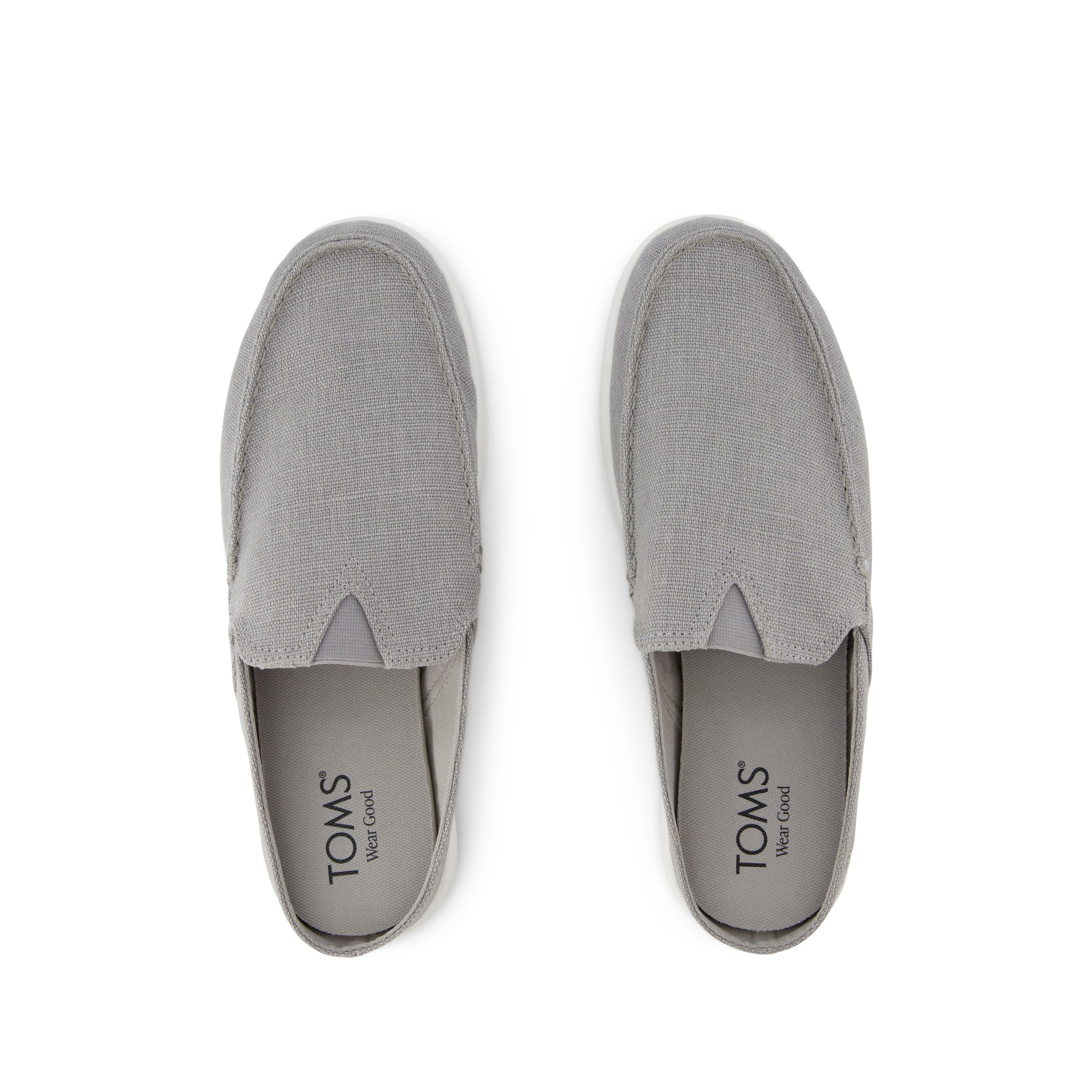 Alonso Mule Drizzle Grey Heritage Canvas