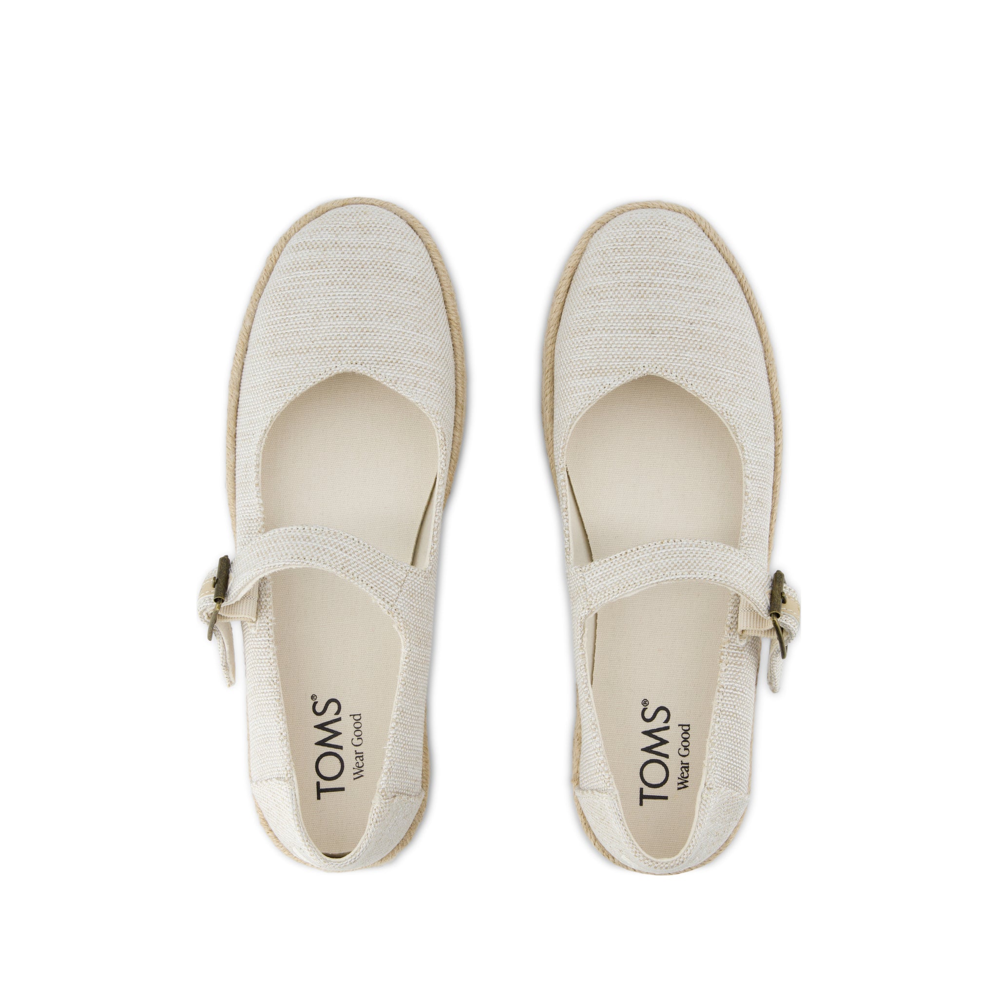 Carolina Mary Jane Espadrille Natural Yarn Dye