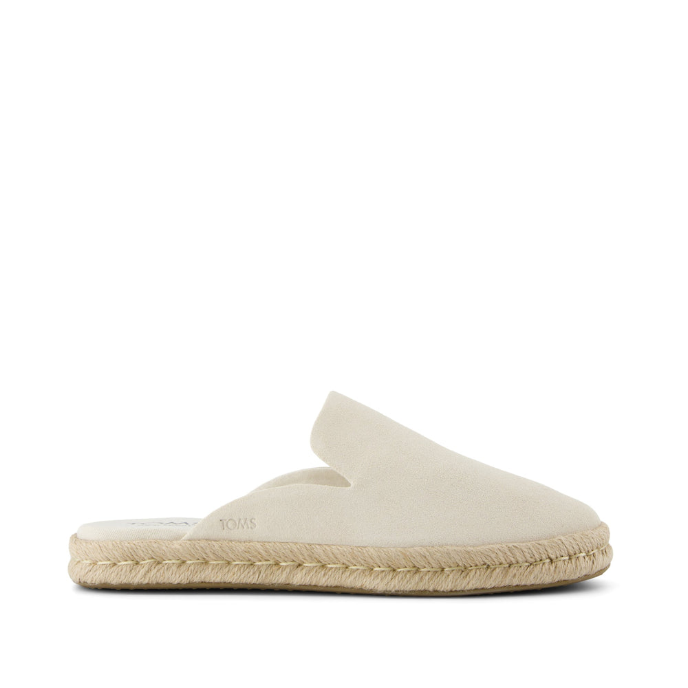 Santiago Mule Espadrille Light Sand Suede