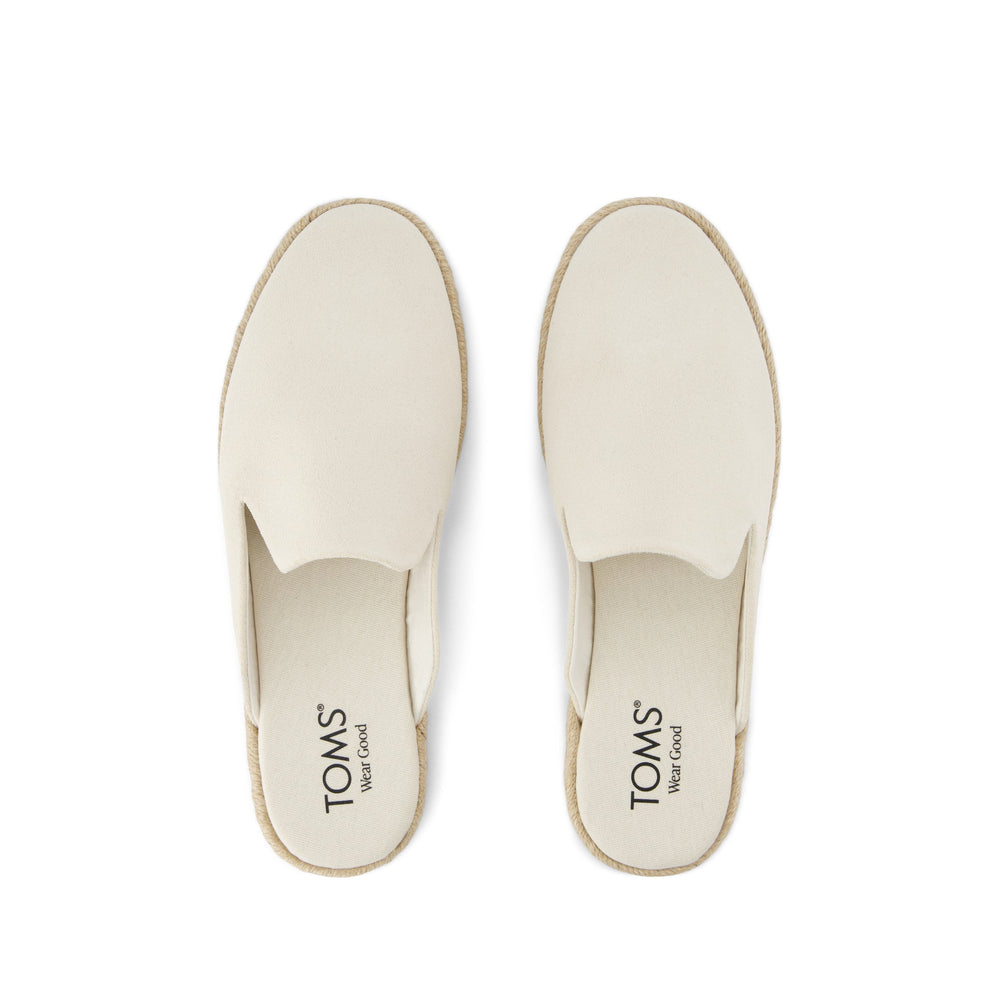 Santiago Mule Espadrille Light Sand Suede