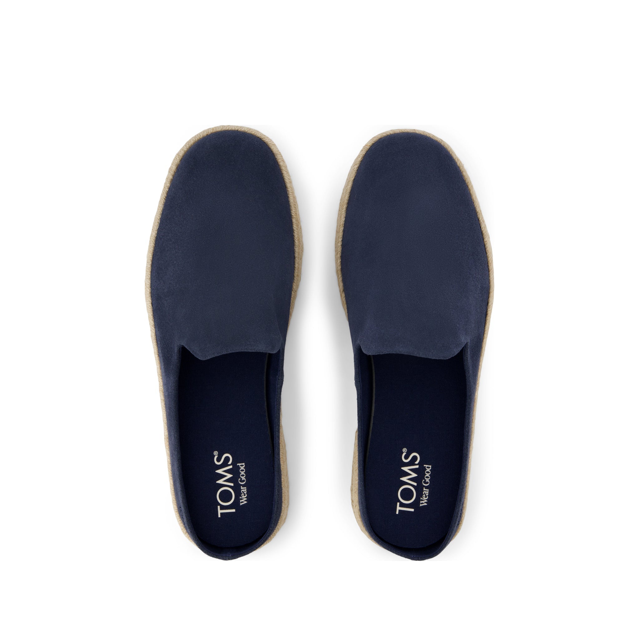 Santiago Mule Navy Suede