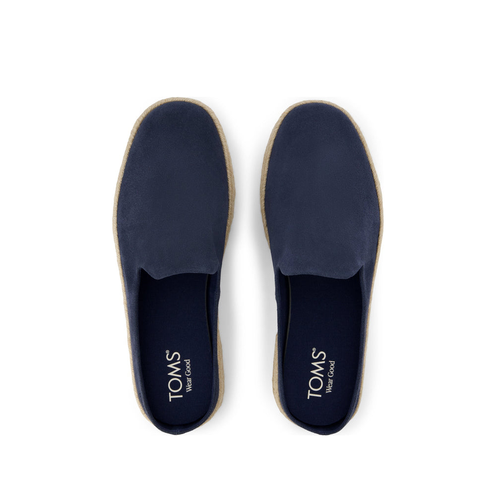 Santiago Mule Navy Suede