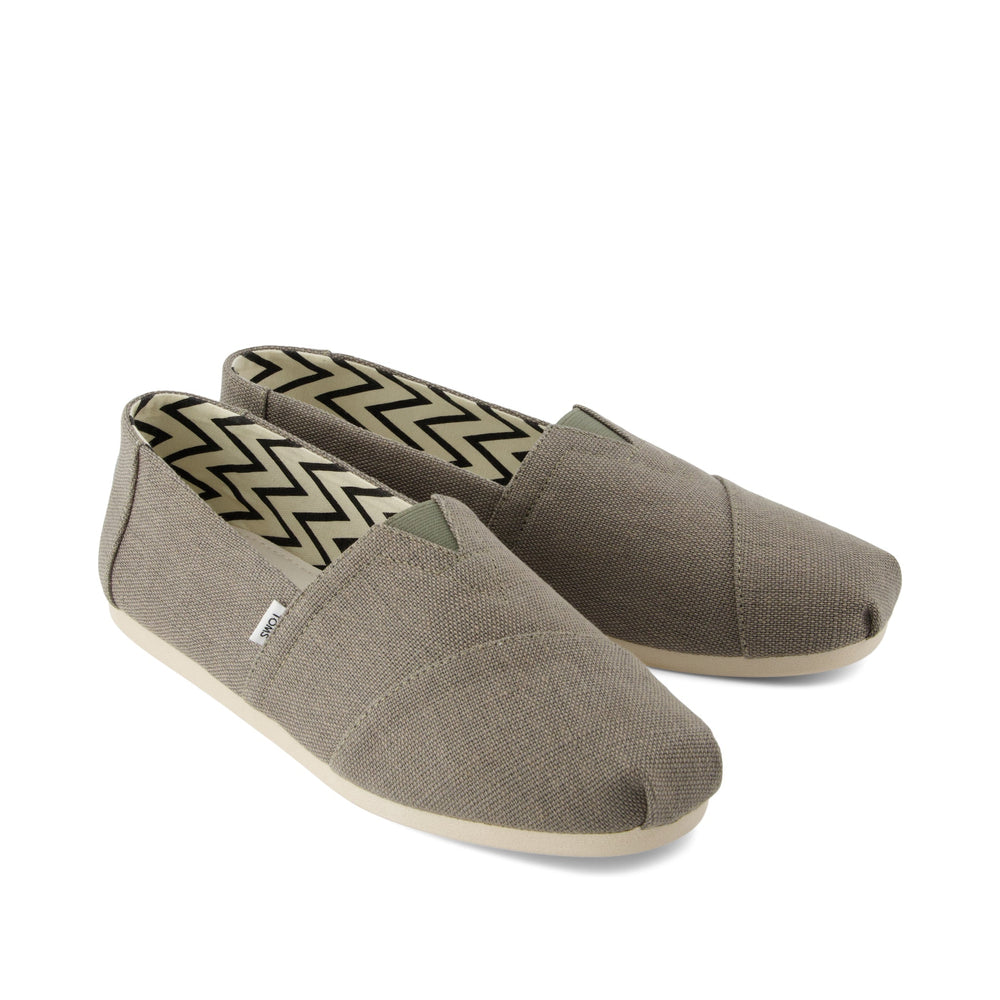 Alpargata Classic Vetiver Grey Heritage Canvas