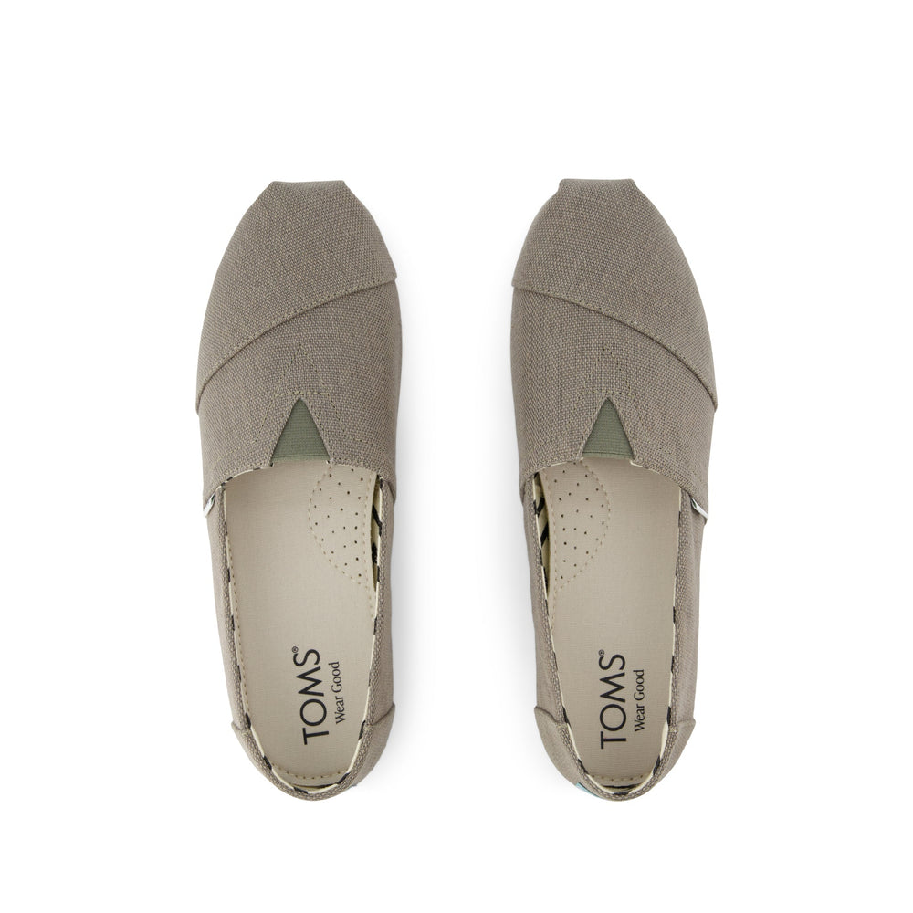 Alpargata Classic Vetiver Grey Heritage Canvas