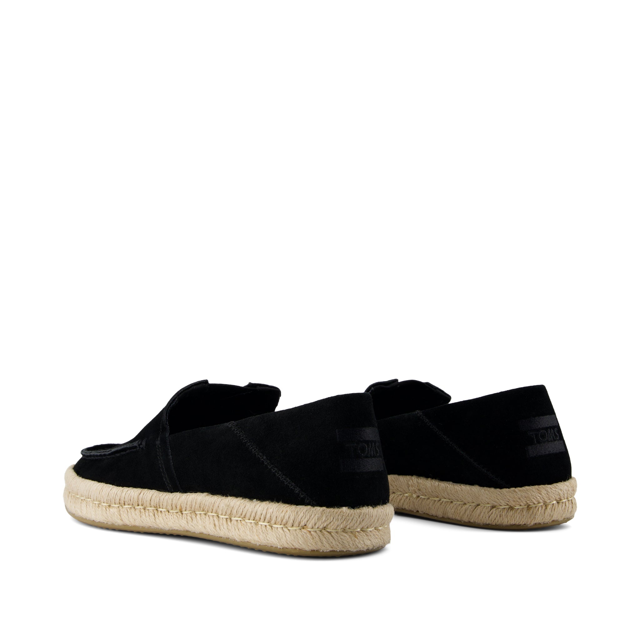 Alonso Rope Loafer Black Suede