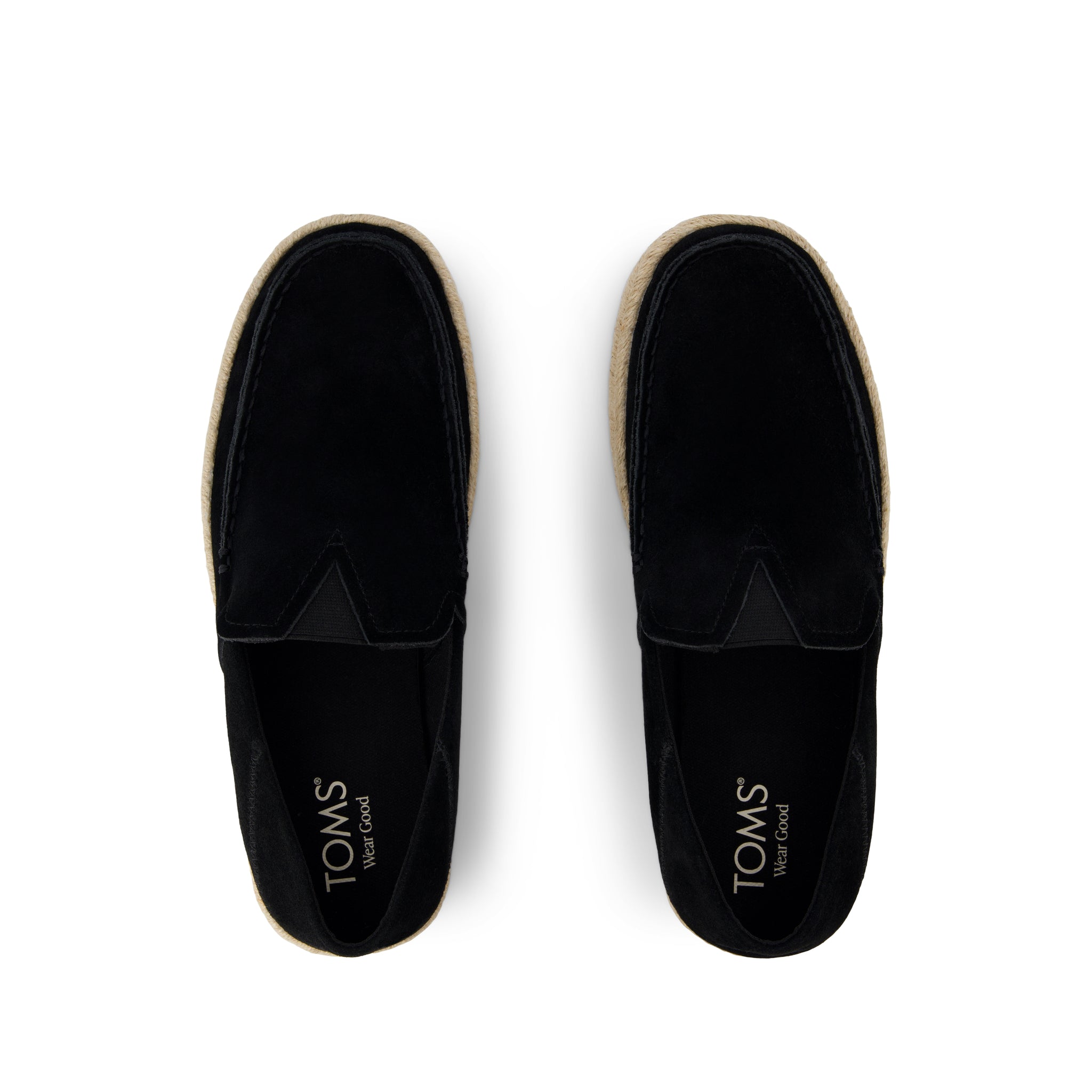Alonso Rope Loafer Black Suede
