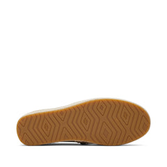 Valencia Black Canvas Platform Espadrille
