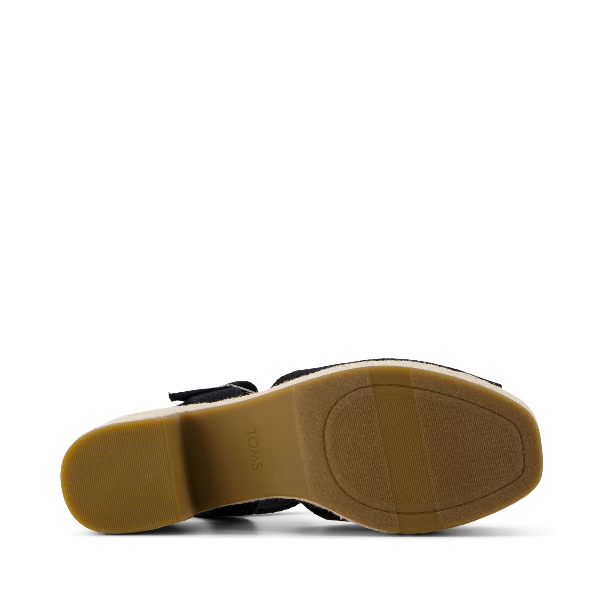 Isla Peep Toe Heeled Sandal Black Beachside Woven