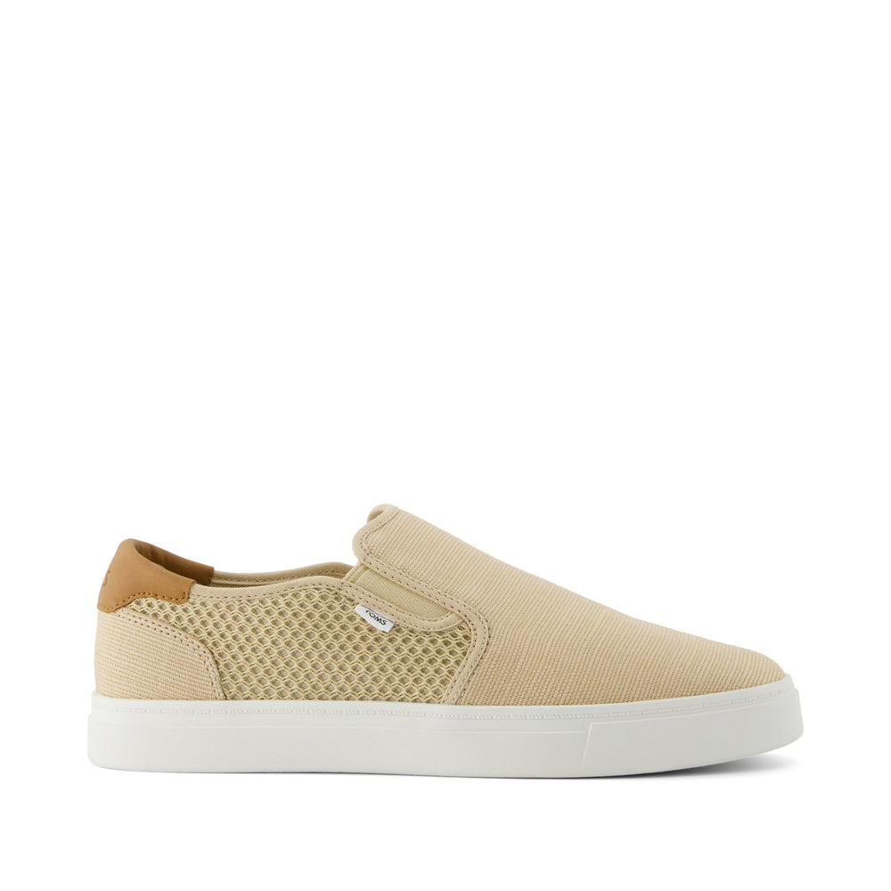 Baja 2.0 Slip On Sneaker Almond Legacy Canvas and Textured Mesh