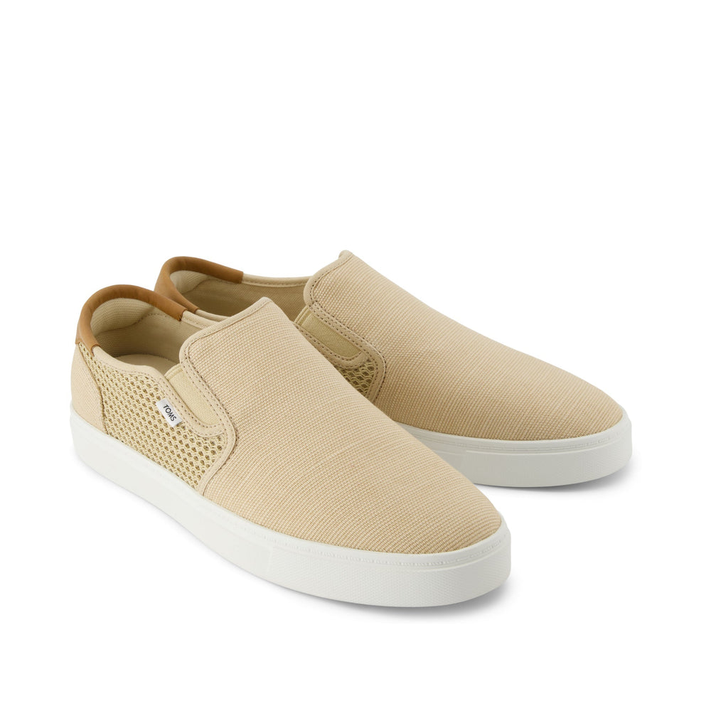 Baja 2.0 Slip On Sneaker Almond Legacy Canvas and Textured Mesh
