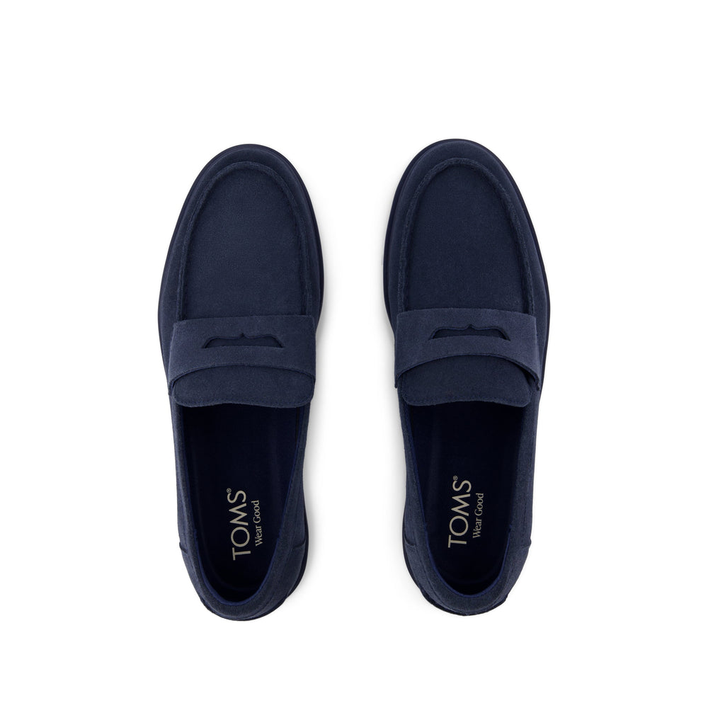 Navi TRVL LITE Havana Loafer Navy Suede