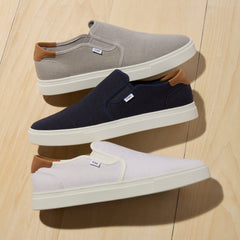 Baja 2.0 Drizzle Grey Legacy Canvas Slip On Sneaker