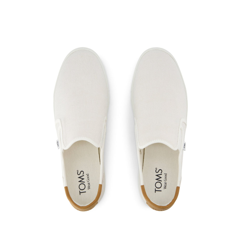 Baja 2.0 White Legacy Canvas Slip On Sneaker