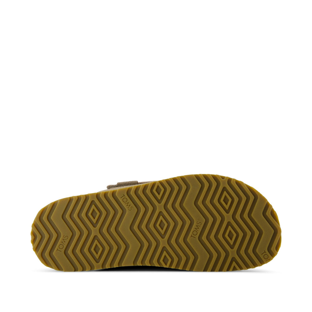 Danilo Slide Sandal Dune Perforated Suede