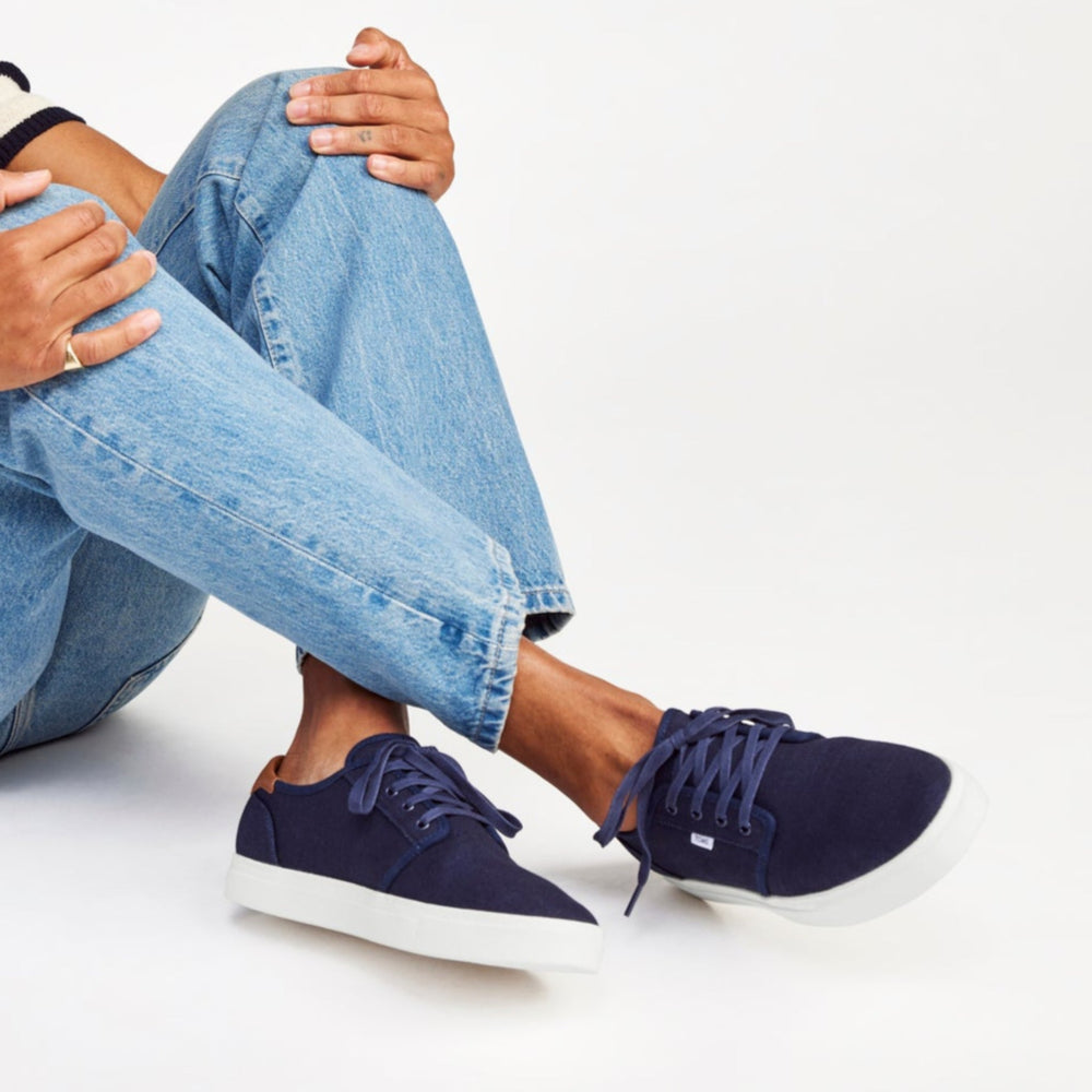 Carlo 2.0 Sneaker Navy Legacy Canvas Lace Up Sneaker