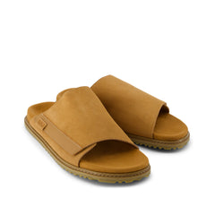 Danilo Slide Sandal Tan Suede
