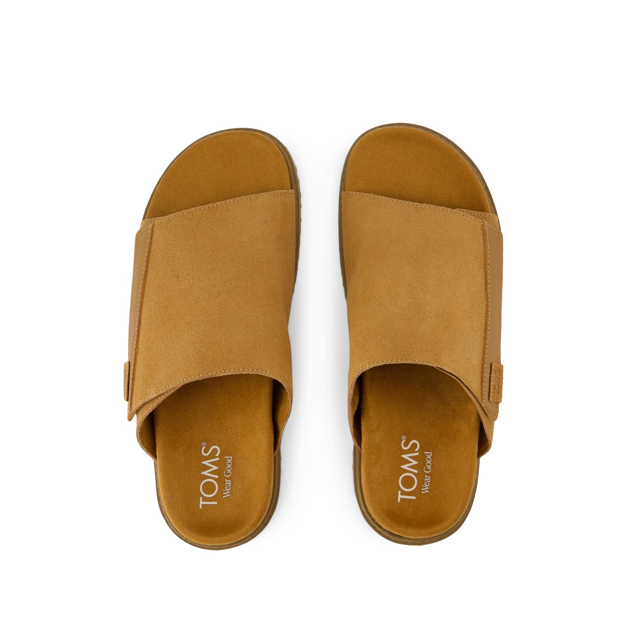 Danilo Slide Sandal Tan Suede