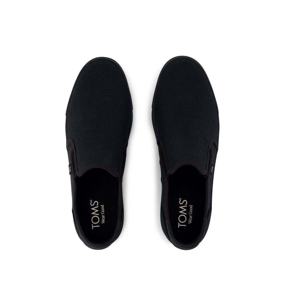 Baja 2.0 Black and Black Legacy Canvas Slip On Sneaker