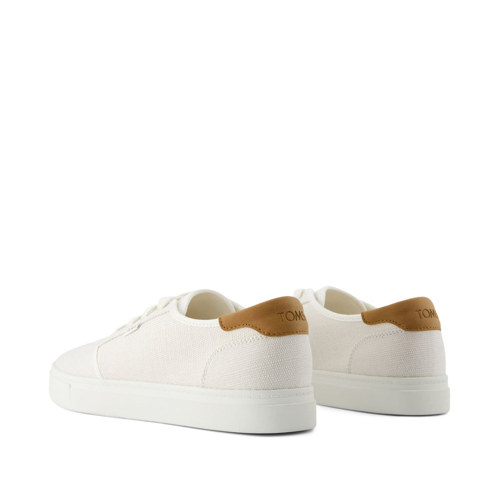 Carlo 2.0 White Legacy Canvas Lace Up Sneaker