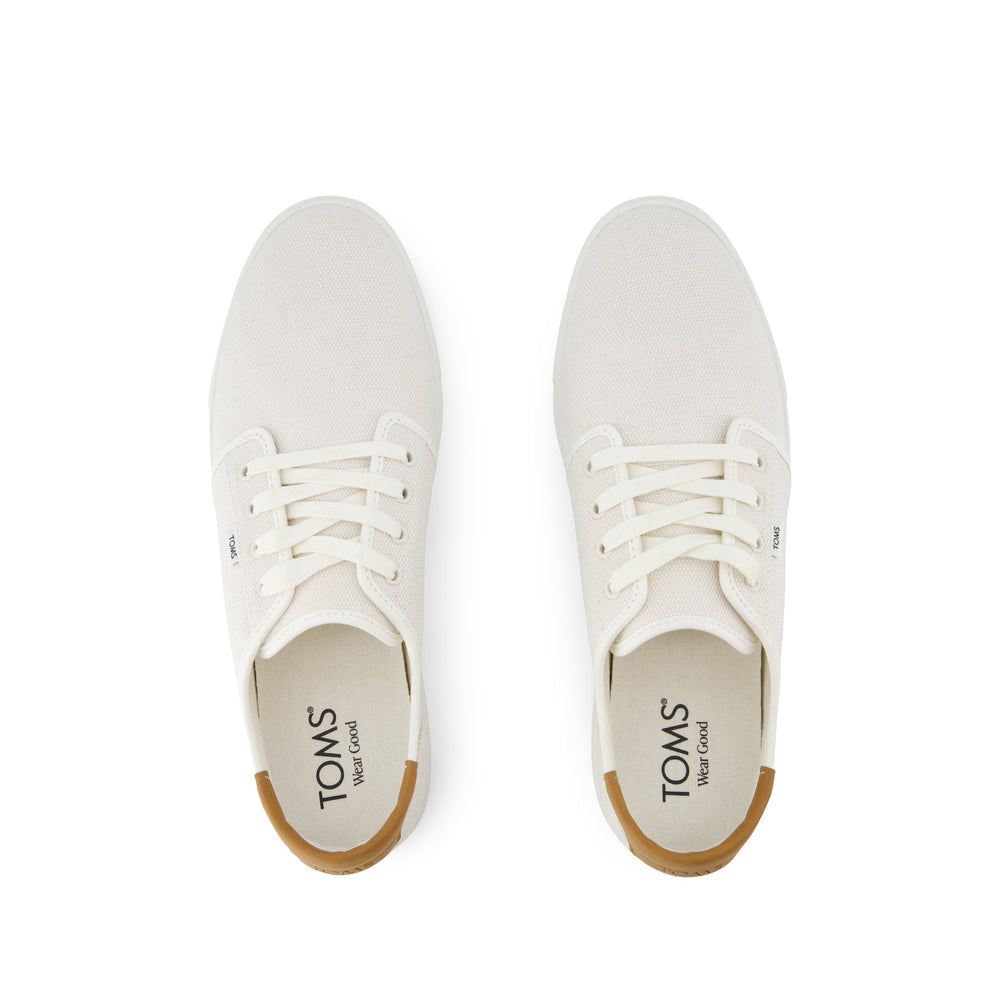 Carlo 2.0 White Legacy Canvas Lace Up Sneaker