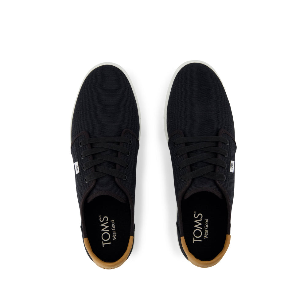 Carlo 2.0 Black Legacy Canvas Lace Up Sneaker