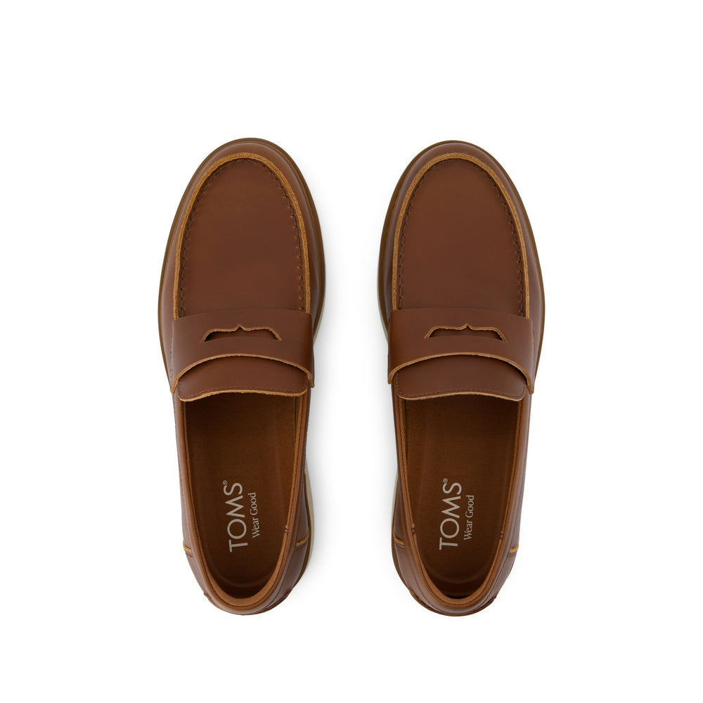 Navi TRVL LITE Havana Loafer Walnut Leather