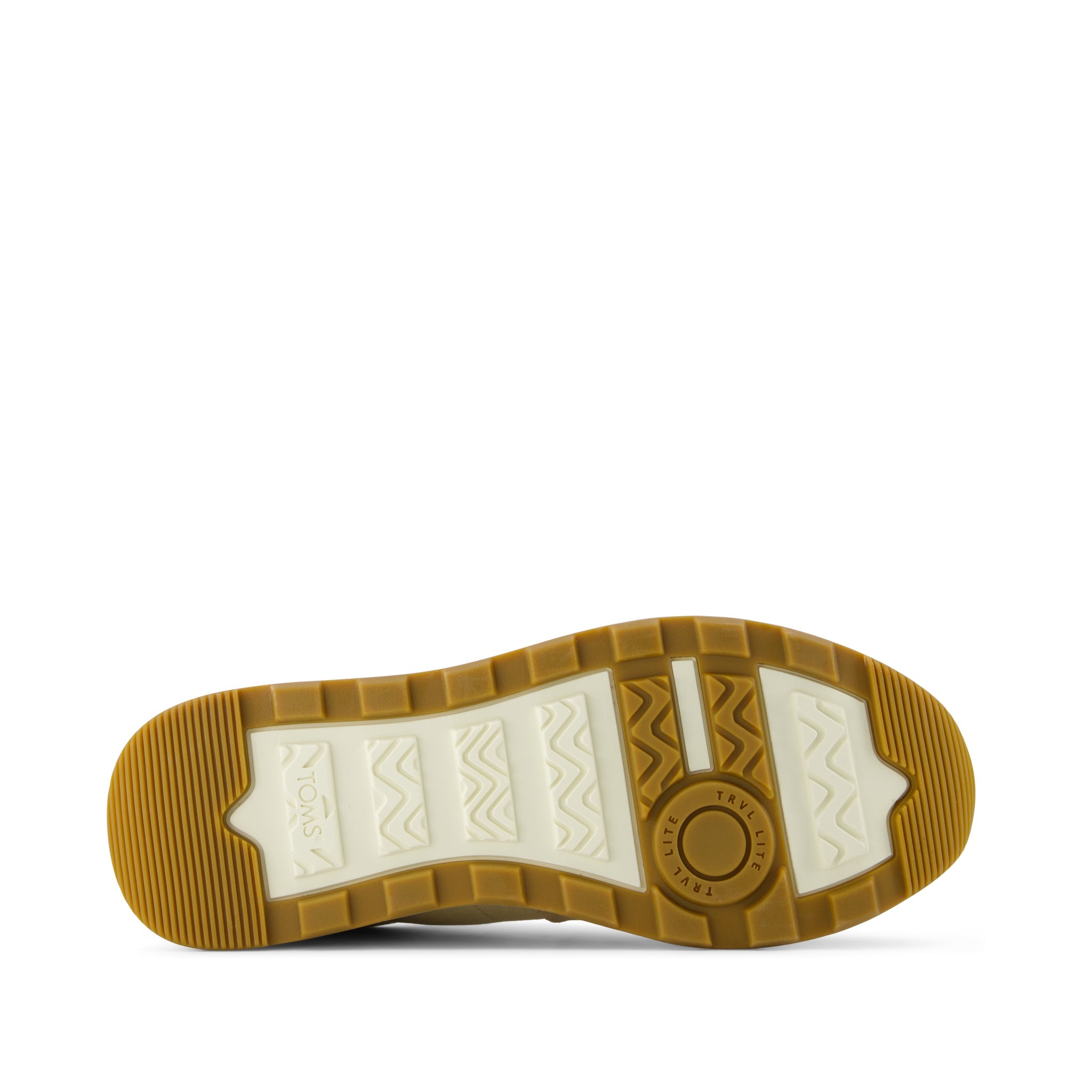 TRVL LITE Retro Runner Water Repellent Almond Twill and Leather Sneaker